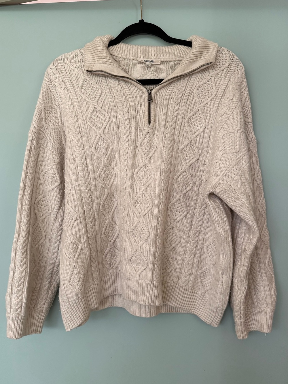 Splendid Dakota Half Zip Sweater